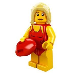Lifeguard **RETIRED** LEGO 8684 Series 2 SEALED